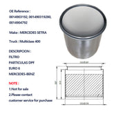 0014903192, 001490319280, 0014904792 DPF-Filter (reman) for Mercedes - SHANGHAI KESAIRAY AUTO PARTS CO LTD